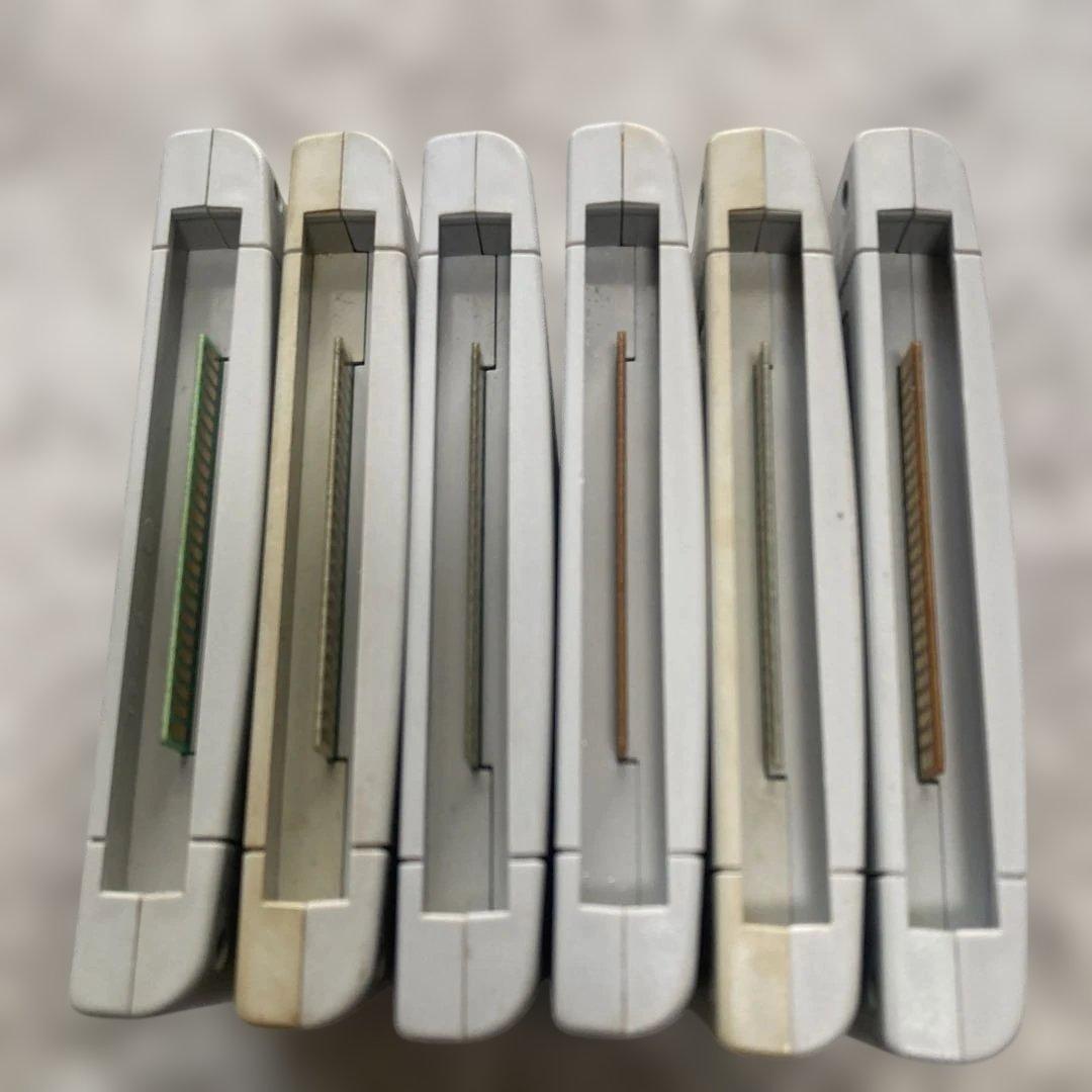 スーパーファミコンソフトのみ6タイトル