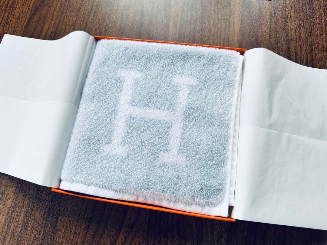 HERMES エルメス ハンドタオル アヴァロン