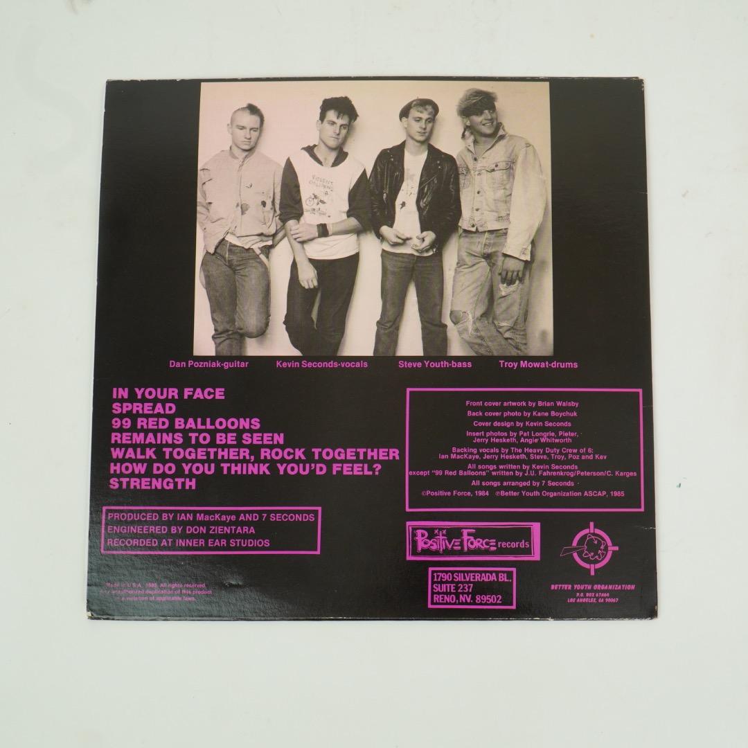 洋楽 7Seconds LP Walk Together, Rock Together