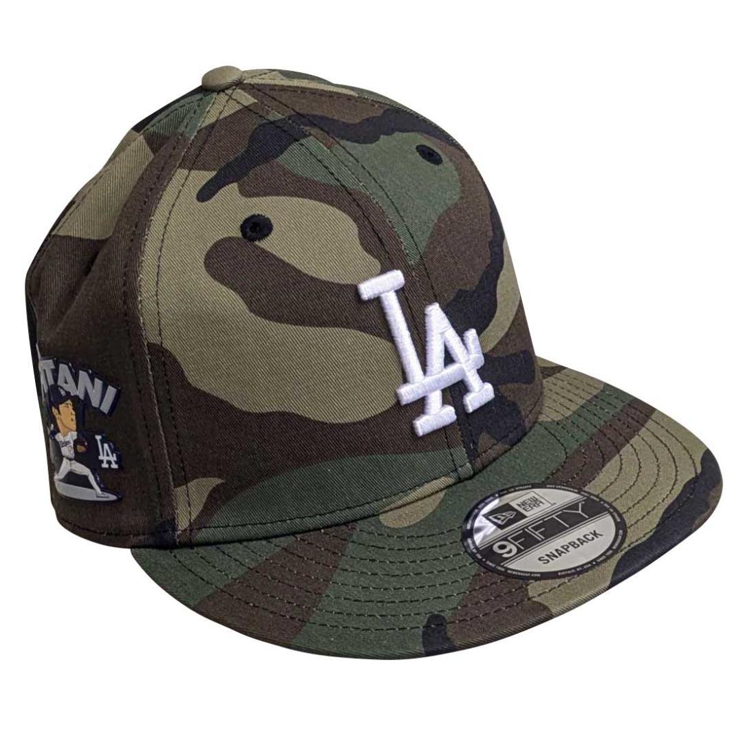 値下げ中 迷彩 限定 投手編 パッチ付き 大谷翔平 NEW ERA CAP