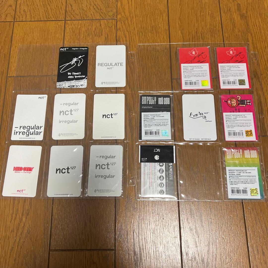 NCT 127 ジェヒョン トレカ サークルカード まとめ売り