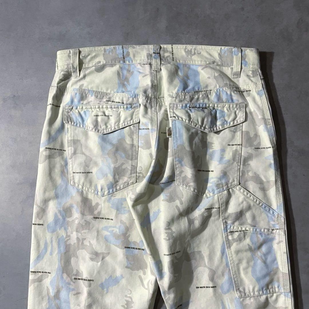 パンツ 90s-00s THE NORTH FACE linen camo cargo