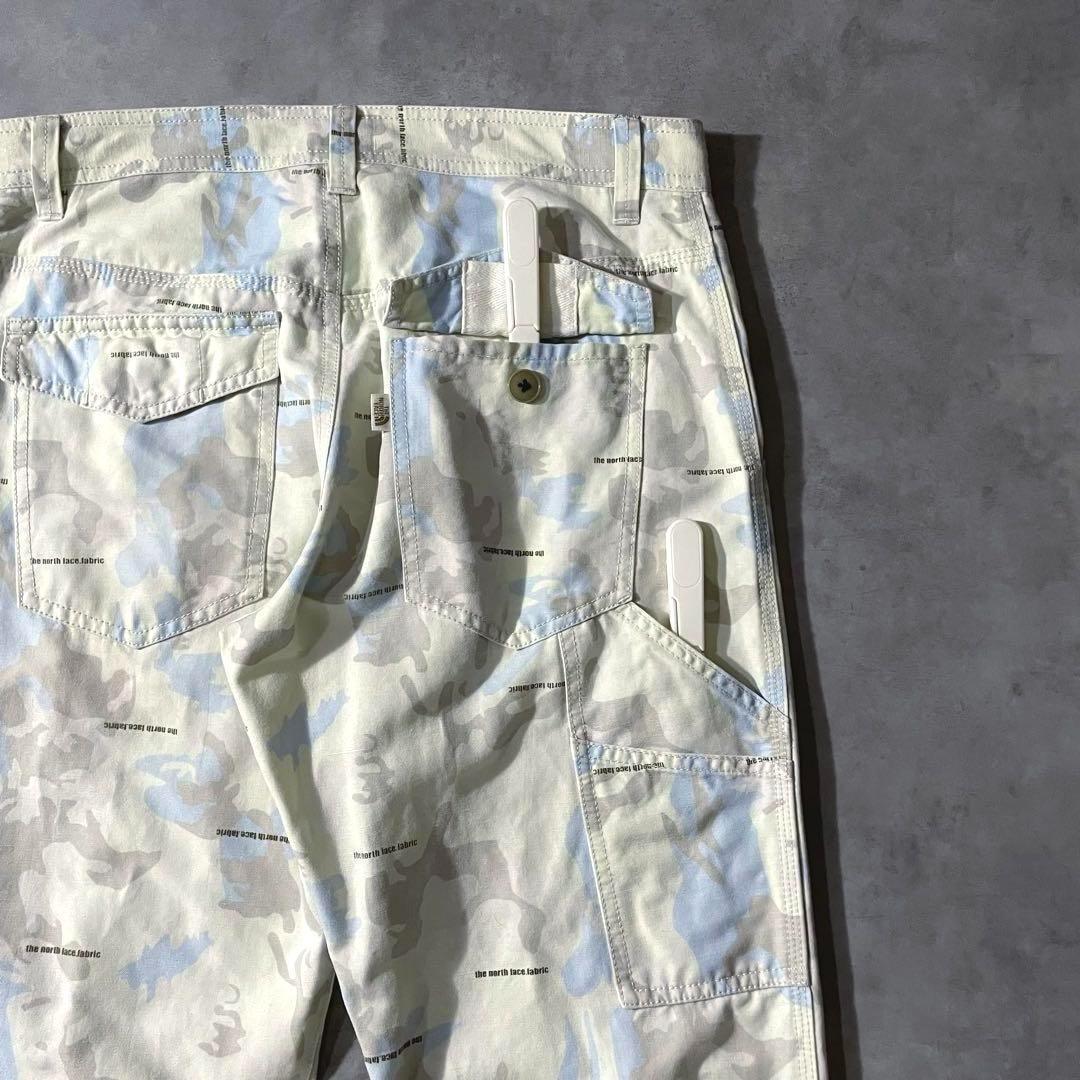 パンツ 90s-00s THE NORTH FACE linen camo cargo