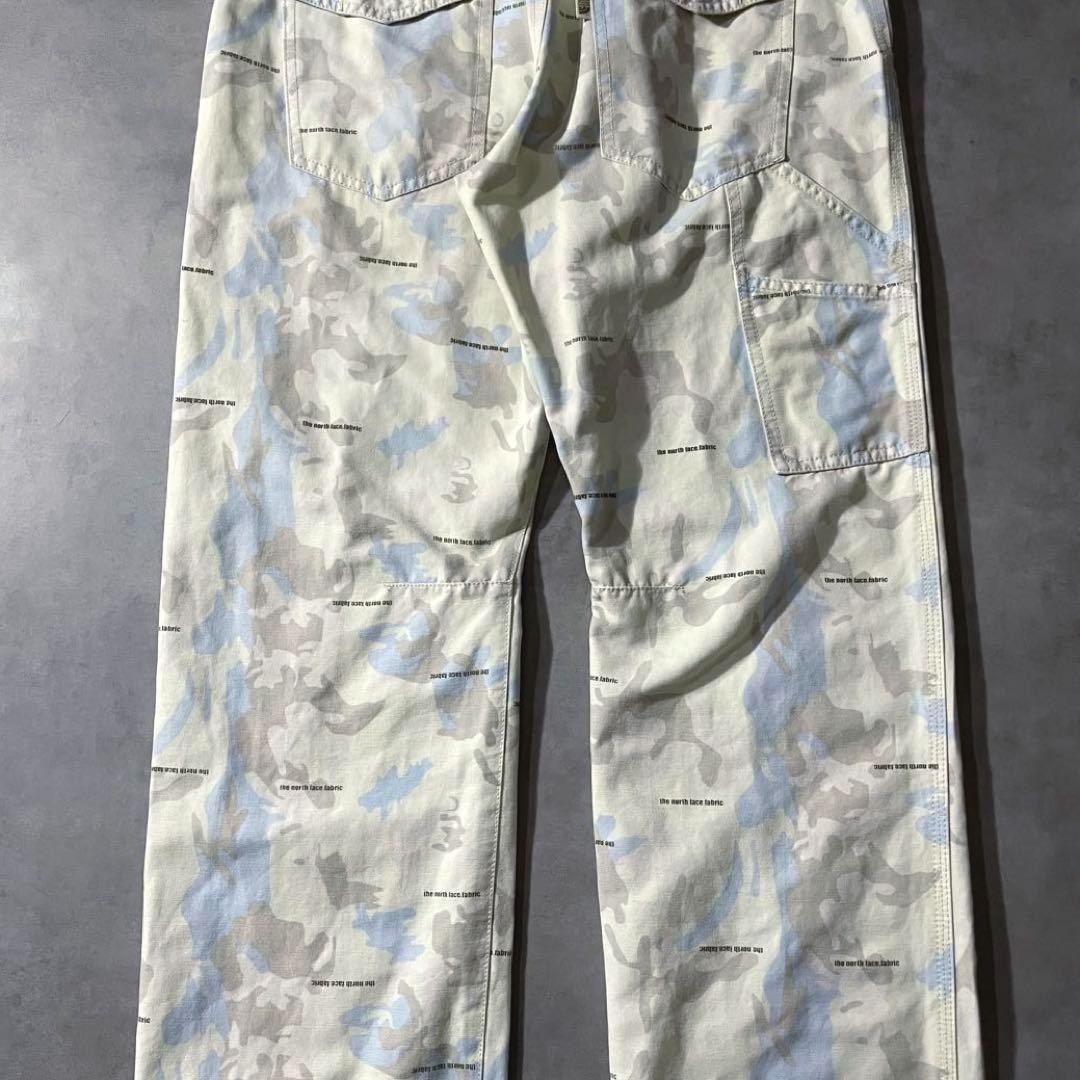 パンツ 90s-00s THE NORTH FACE linen camo cargo