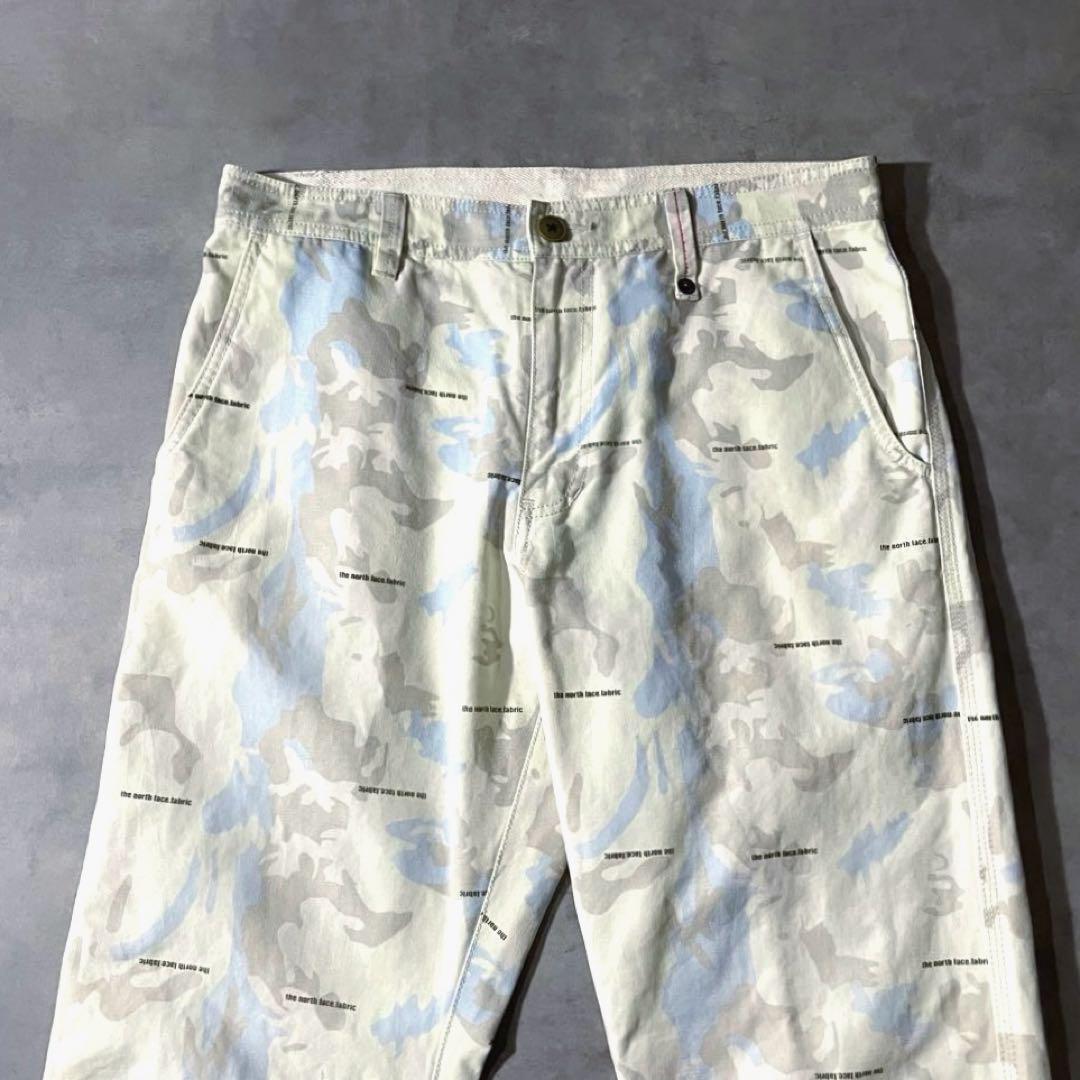 パンツ 90s-00s THE NORTH FACE linen camo cargo