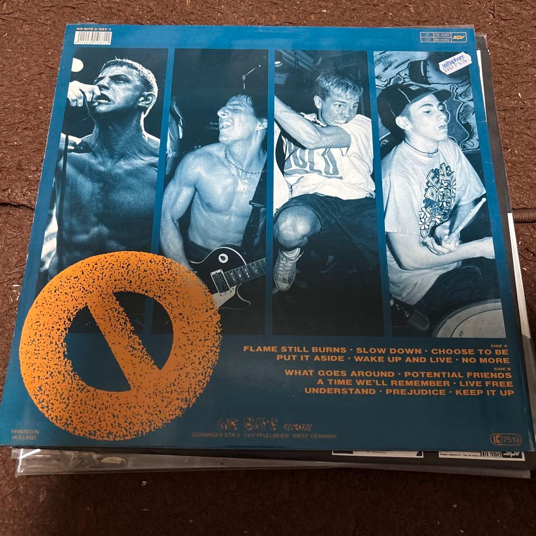 祝来日！ YOUTH OF TODAY 激レアWE BITE盤 レコード 希少品