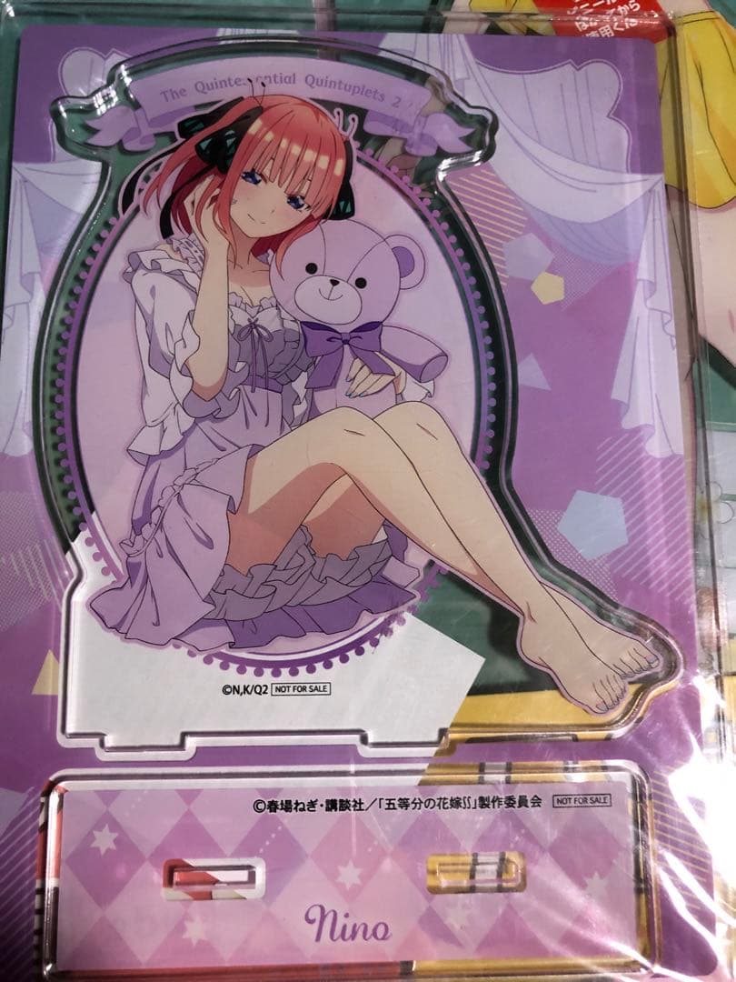 五等分の花嫁　ひこくじ　アクリルスタンド　クリアポップスタンド　まとめ売り