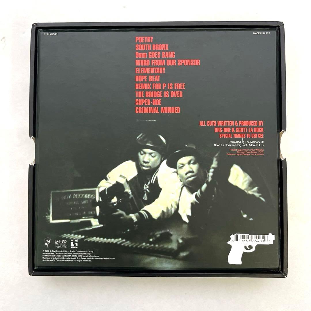 洋楽 7\"x5 B.D.P. / CRIMINAL MINDED 7\" BOX SET