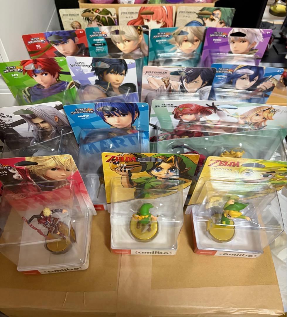 任天堂 amiibo ファイアーエムブレム ゼノブレイド　まとめ 18体