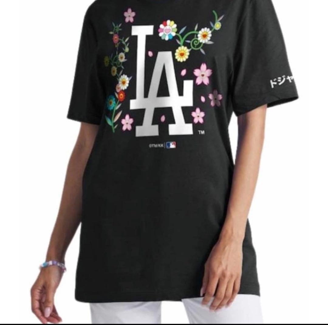 村上隆 ×ロサンゼルス・ジャース コラボ Tシャツ Mサイズ ブラック