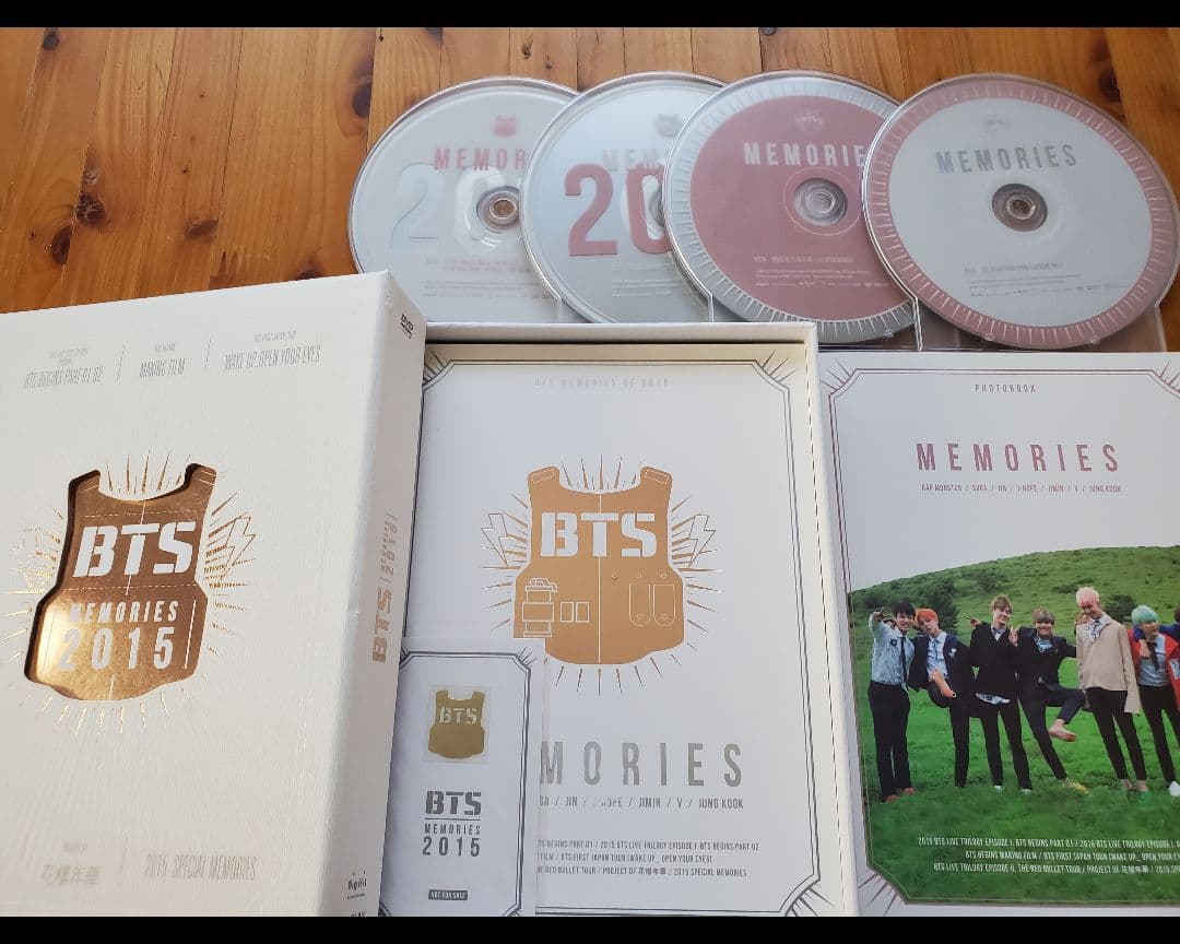 BTS Memories 2015 DVD 日本語字幕付き