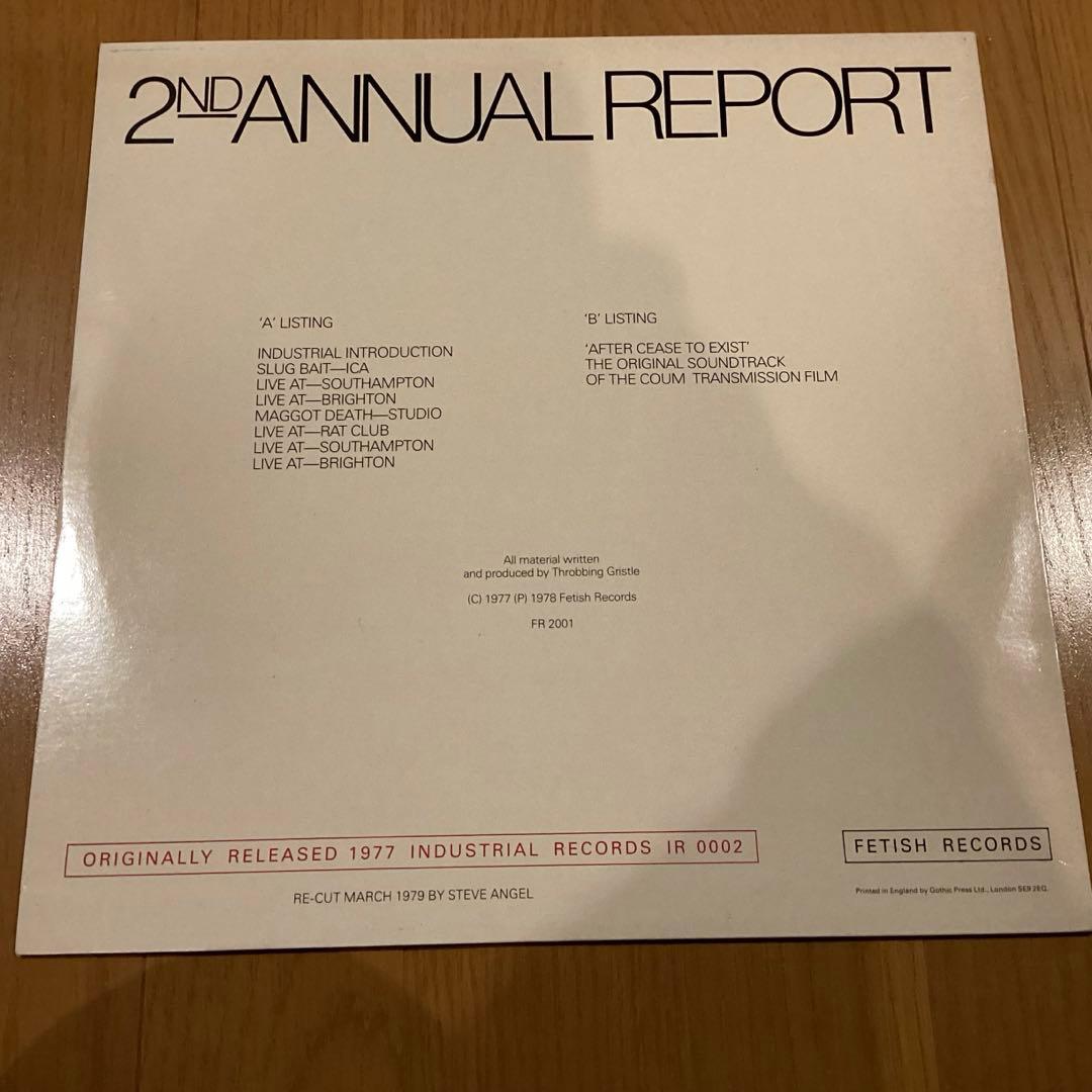 ◆Throbbing Gristle◆スロッビング・グリッスル◆アナログ2枚