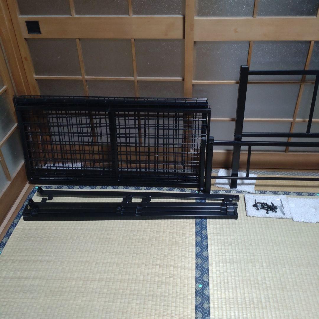 ニトリ　Sパイプベッド バジーナ FP2　本体のみ　マットレスなし