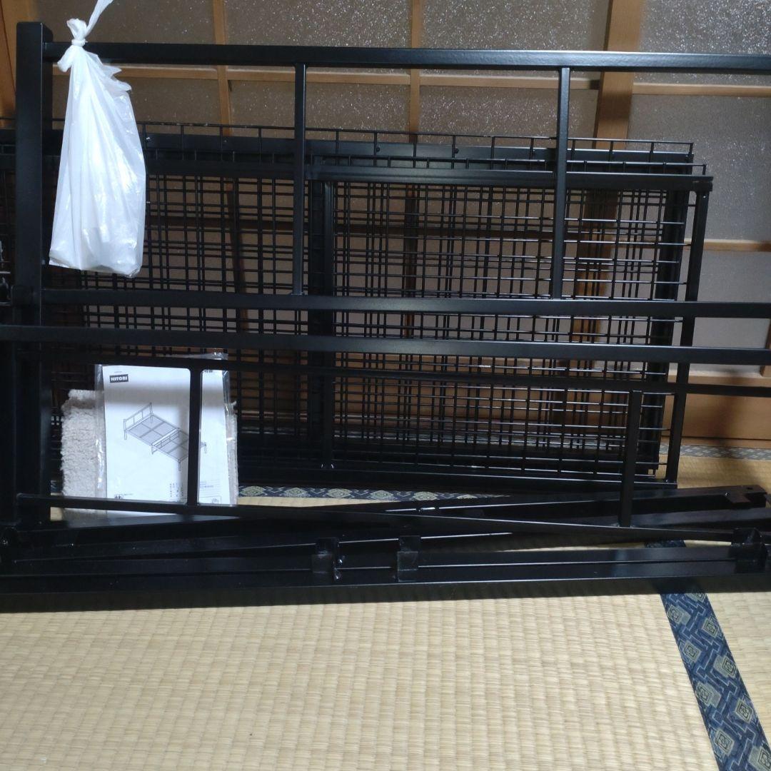 ニトリ　Sパイプベッド バジーナ FP2　本体のみ　マットレスなし