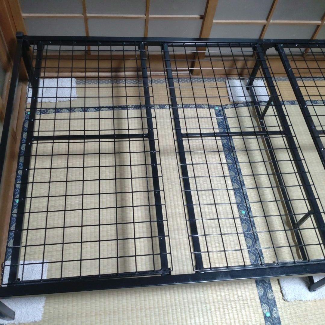 ニトリ　Sパイプベッド バジーナ FP2　本体のみ　マットレスなし
