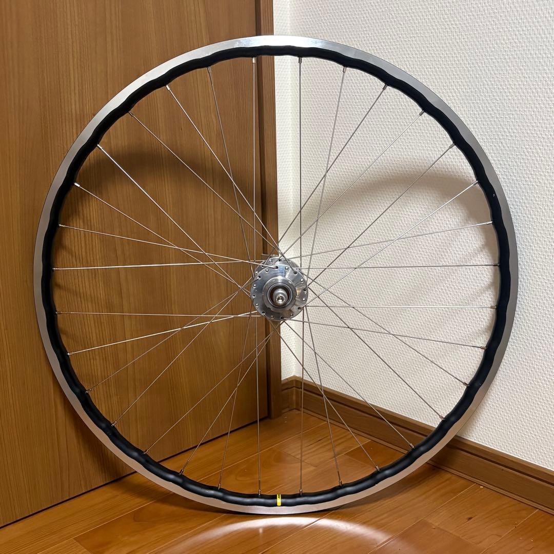 ピストホイール　philwood × mavic wheel set