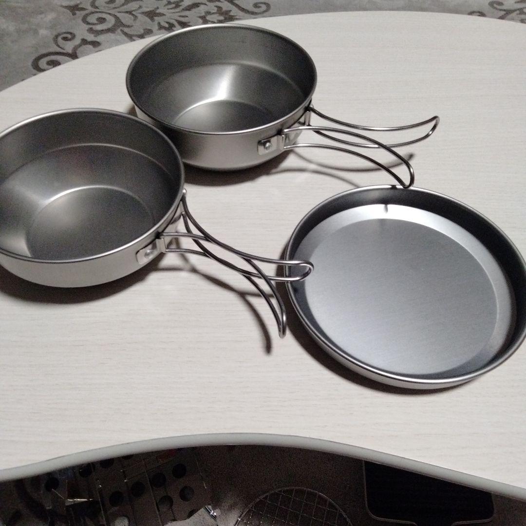 チタンシェラカップ&ホーボーストーブ&アルミ食器
