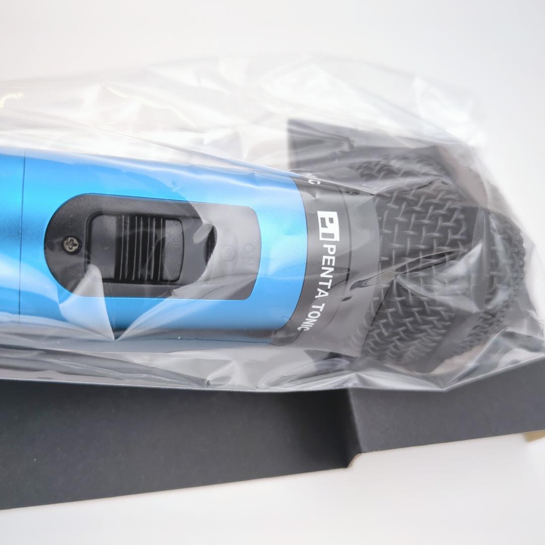【新品】カラオケマイク GTM-150 ワイヤレス 赤外線 マイマイク ブルー