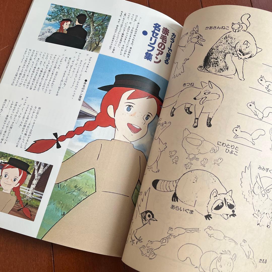 希少　昭和　月刊絵本別冊アニメーション3 宮崎駿　赤毛のアン、黒田昌郎