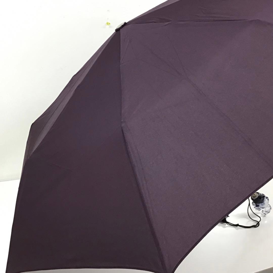 Guy de jean ギィドゥジャン　折畳み傘　晴雨兼用　くま　パープル