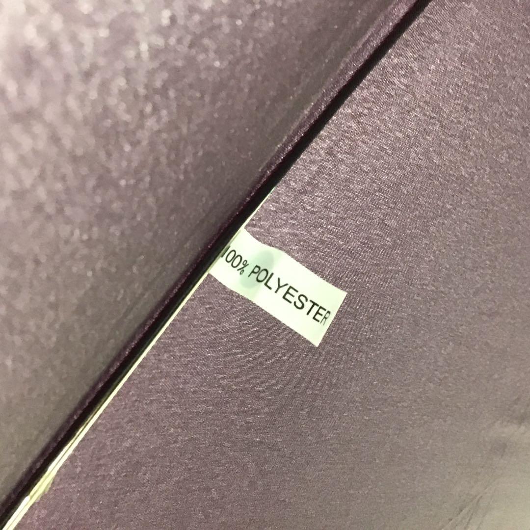 Guy de jean ギィドゥジャン　折畳み傘　晴雨兼用　くま　パープル