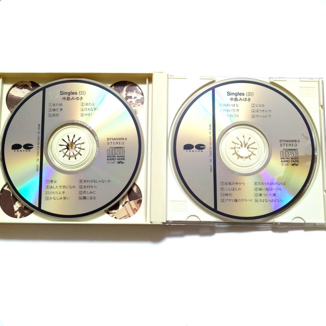 中島みゆき 6CD シングルコレクション セット ベストアルバム