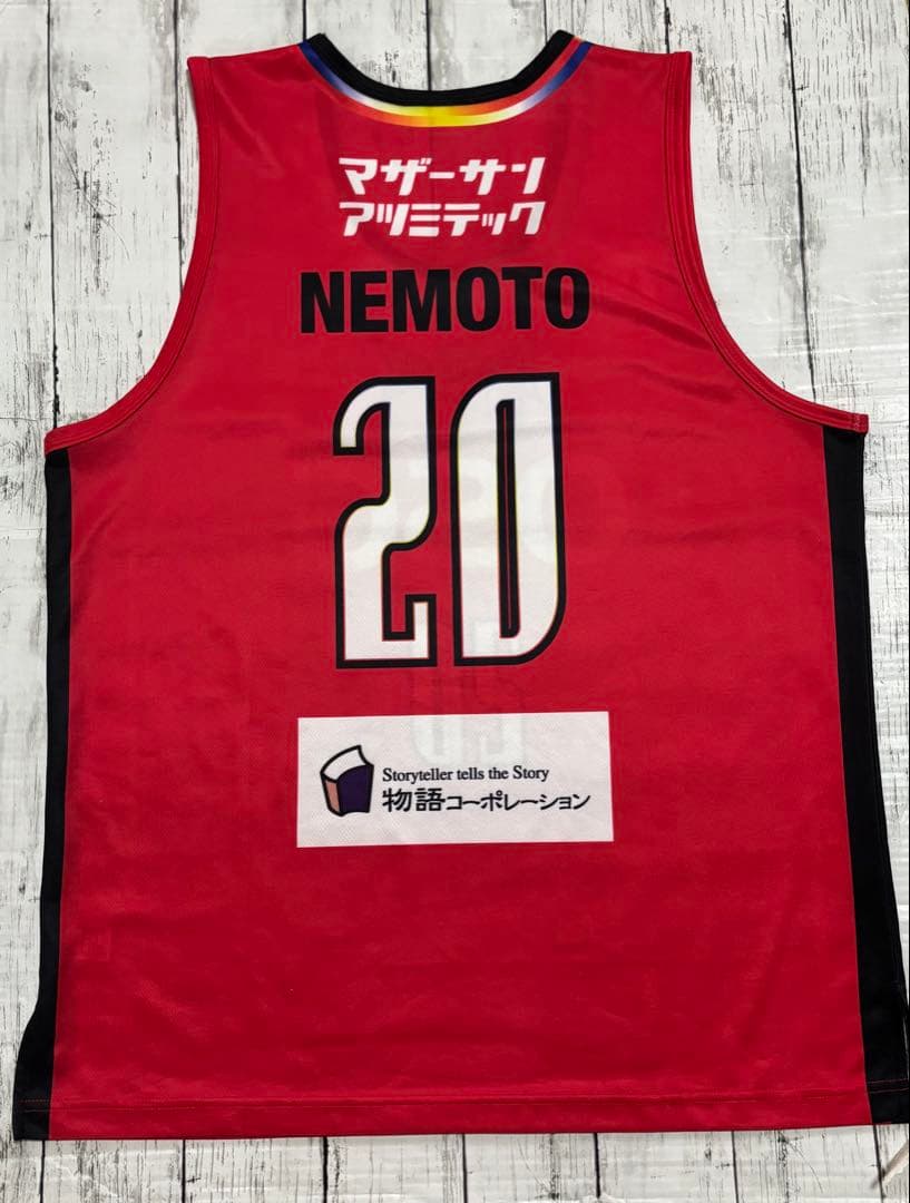 三遠ネオフェニックス　レプリカユニフォーム　根本大選手　2XL