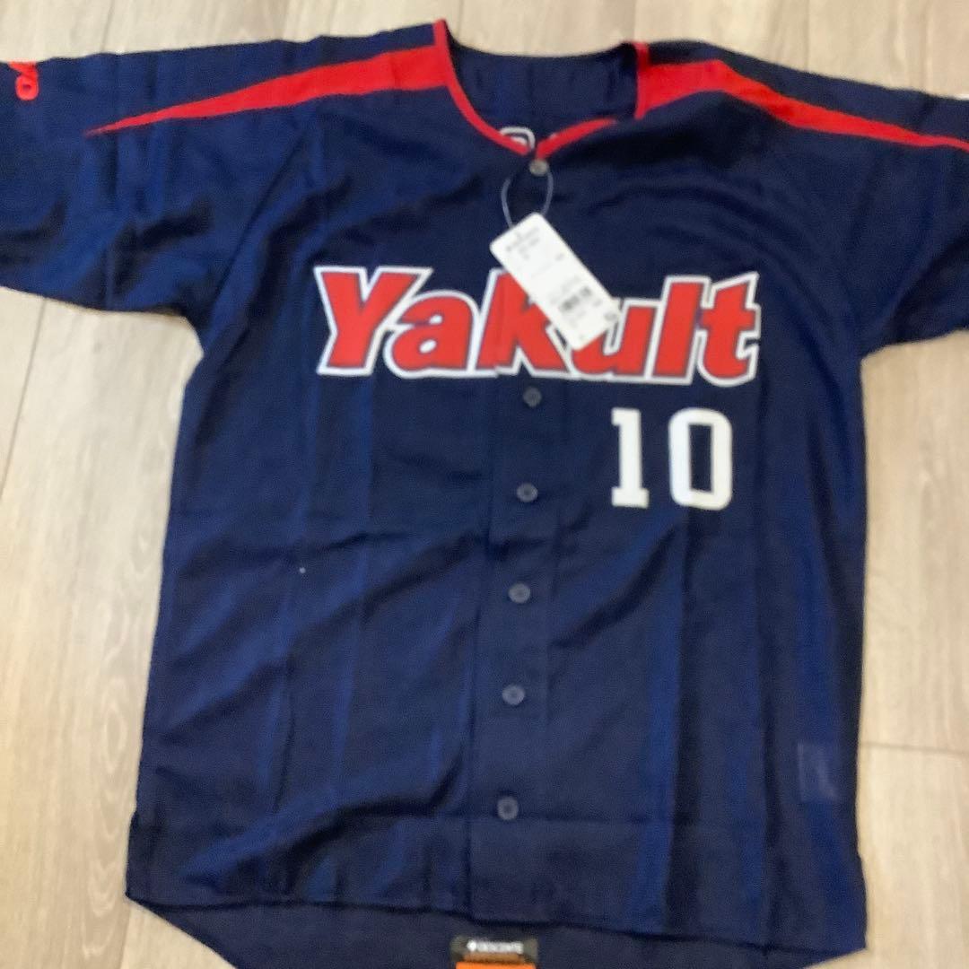 東京ヤクルトスワローズ　城石憲之　ビジターユニフォーム　フリーサイズ　未使用