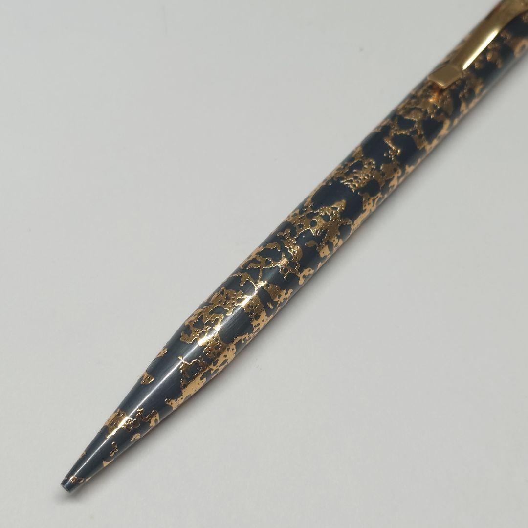 金研工房　早川式繰出鉛筆　スターリングシルバー　金散らし文様　シャープペンシル