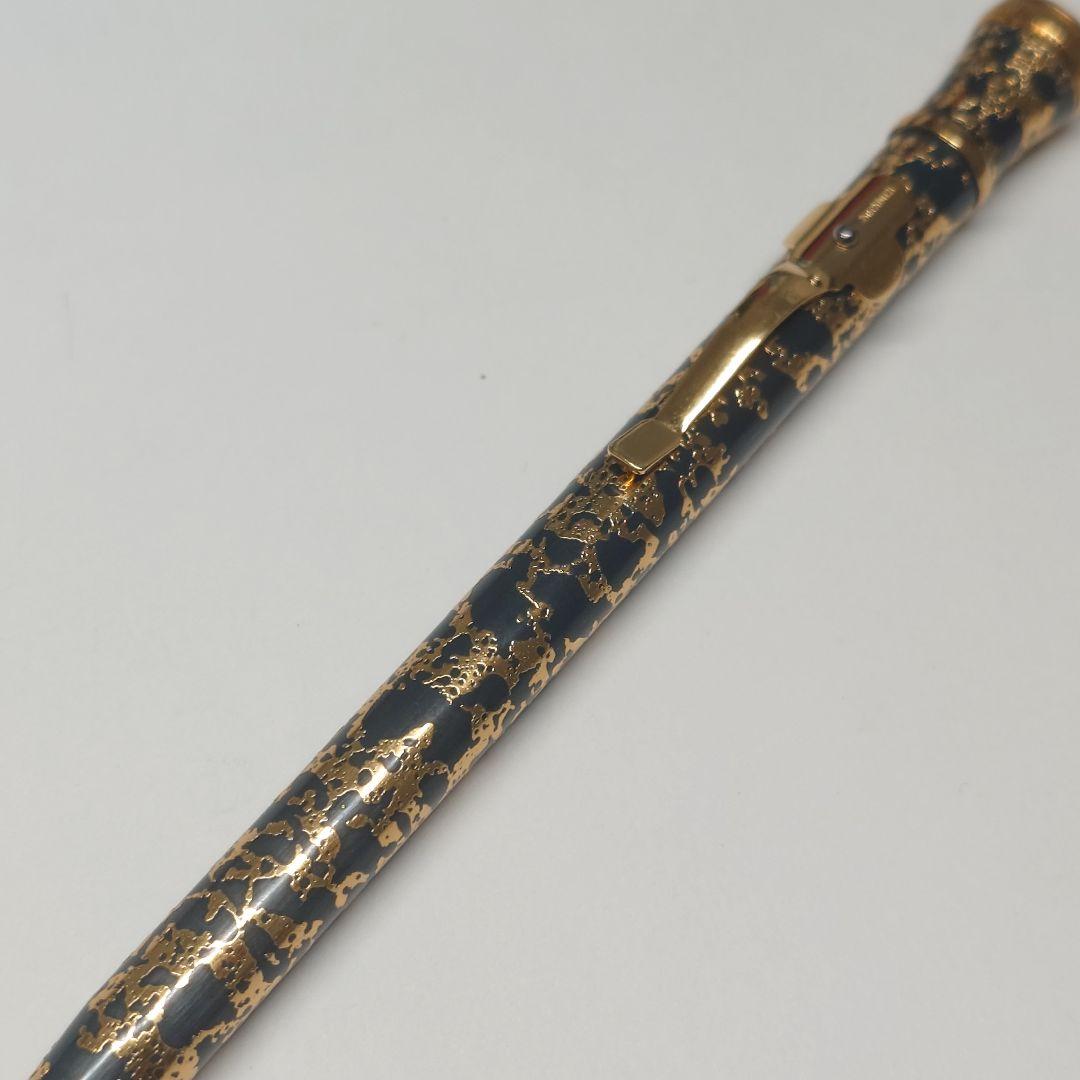 金研工房　早川式繰出鉛筆　スターリングシルバー　金散らし文様　シャープペンシル