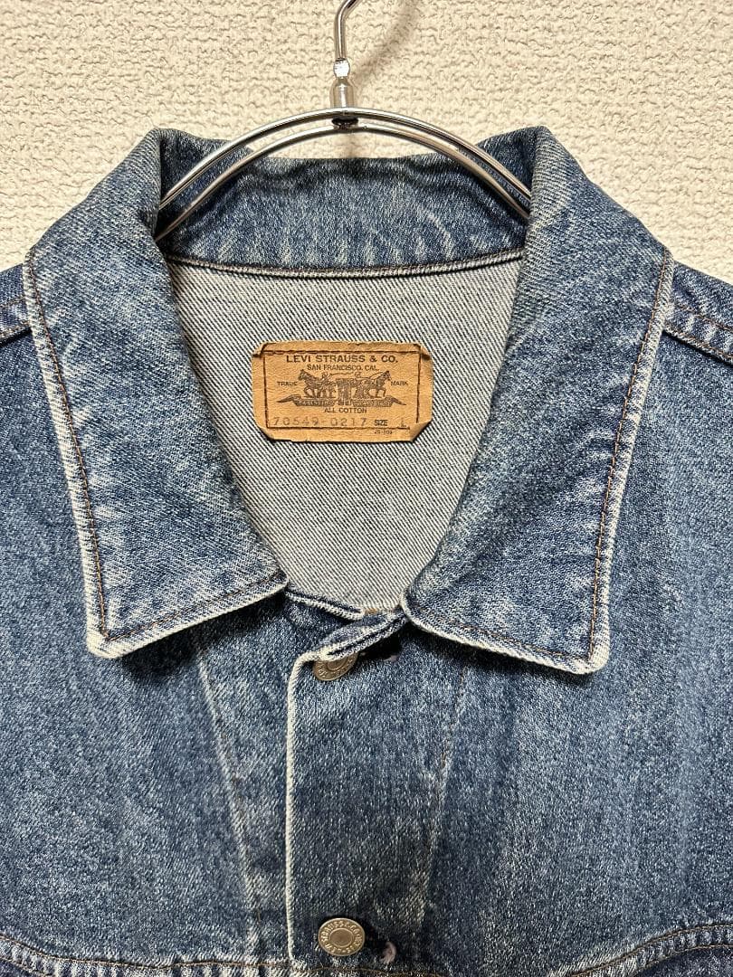 80s Levi's 70649-0217 デニムジャケット