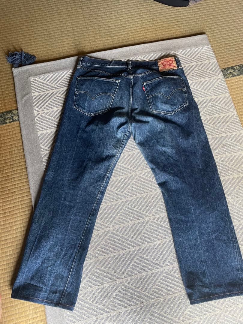 Levi's 501XX ダメージデニム W38 L34