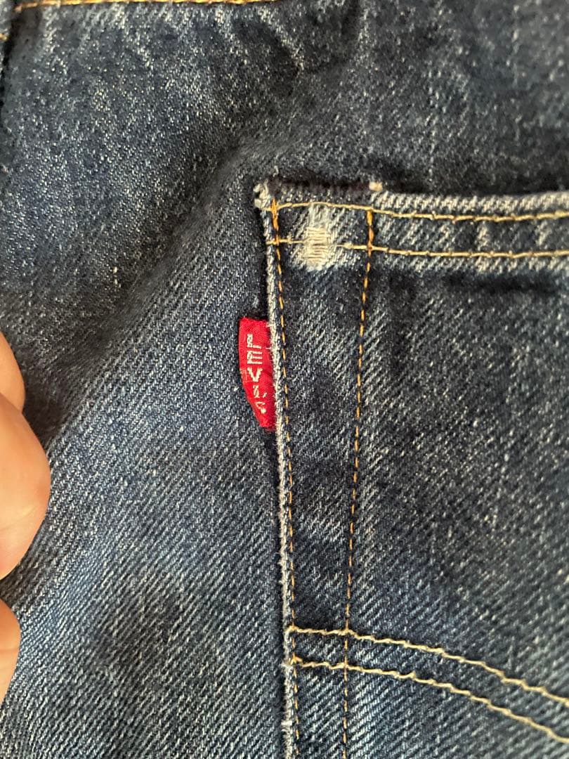 Levi's 501XX ダメージデニム W38 L34