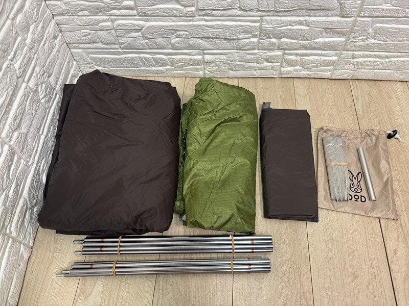 美品！アライテント RIPEN エアライズ 2 グランドシート付き