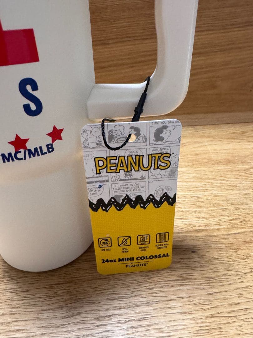 MLB X PEANUTS スヌーピー ドジャース タンブラー　米国購入　新品