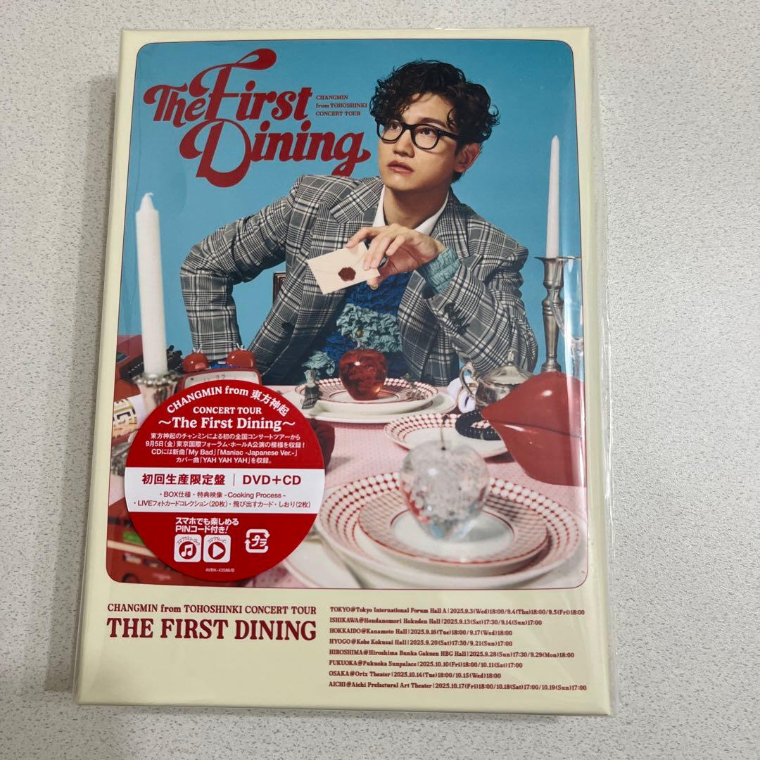チャンミン The First Dining 初回限定盤DVD