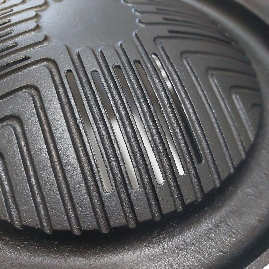 【新品未使用品】南部鉄器 岩鋳 ジンギスカン鍋 穴あき