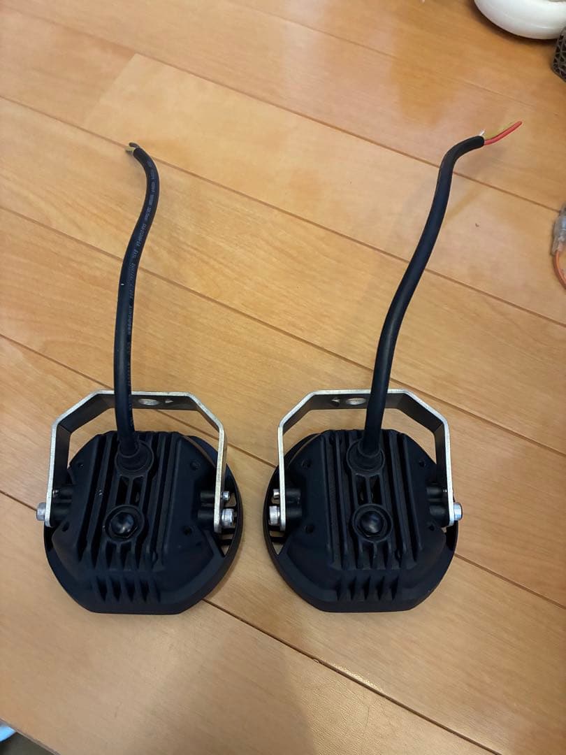 ワークライト　2個セット　DRL　アンバー　LED プラド　デリカ　ランクルに