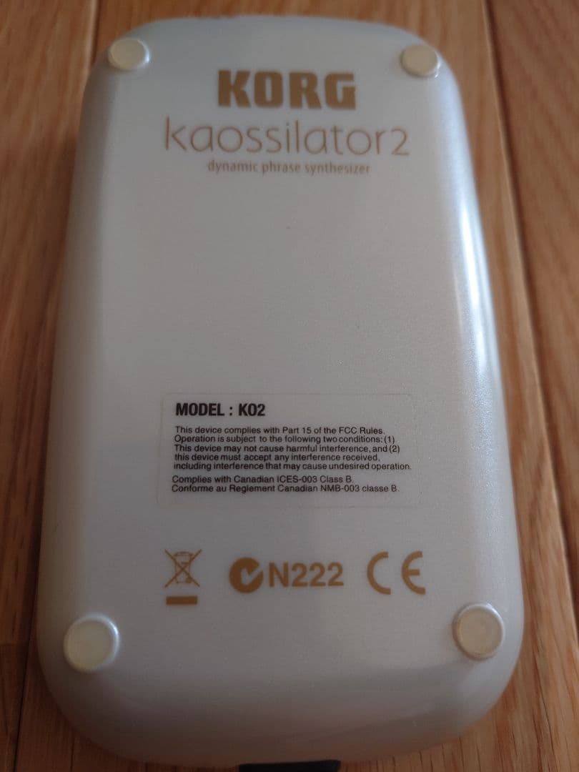 DJ機材 KORG kaossilator2 K02