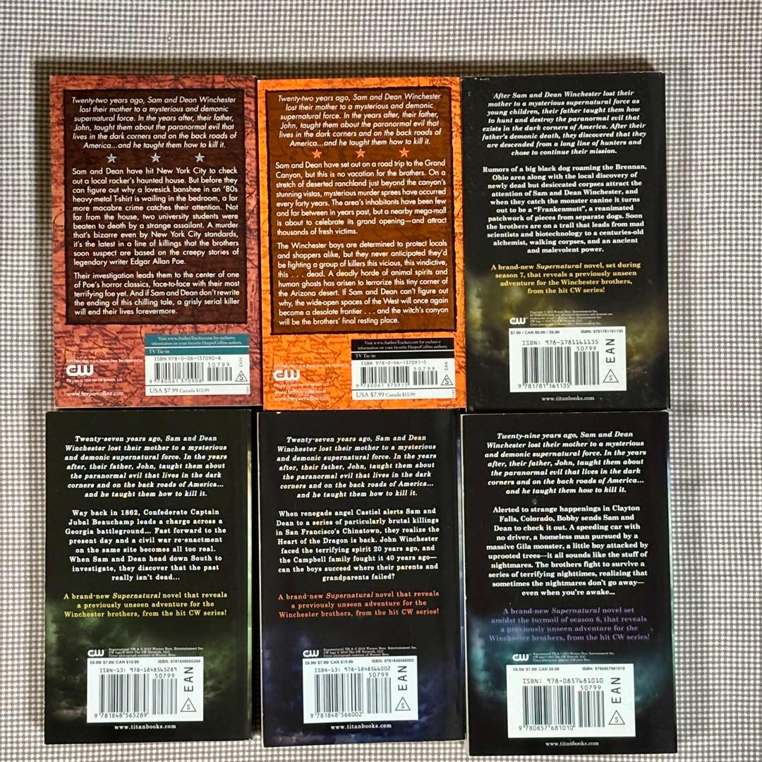 スーパーナチュラル SUPERNATURAL 洋書 小説 12冊セット