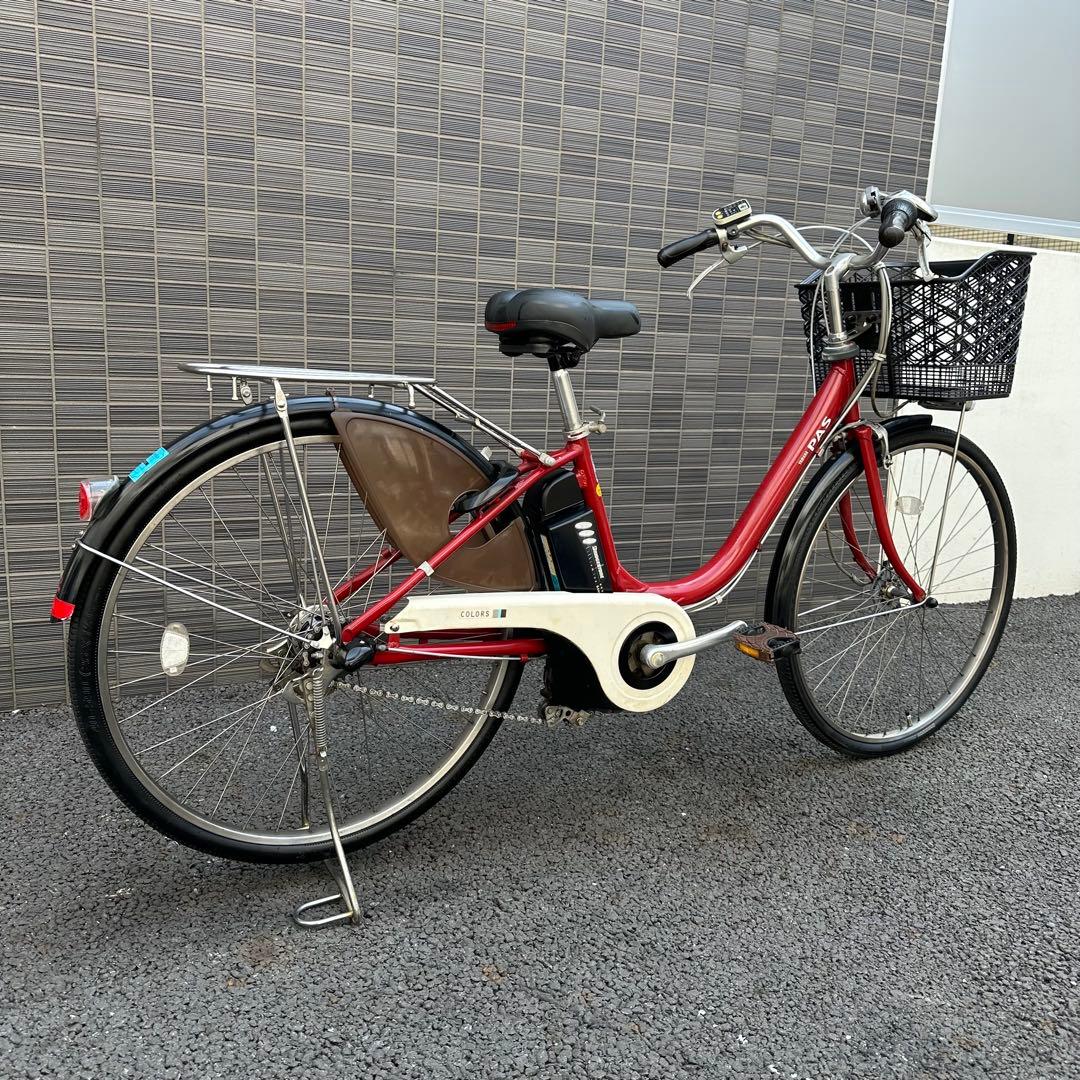最終価格　ヤマハ　PAS 26インチ　前カゴ付き