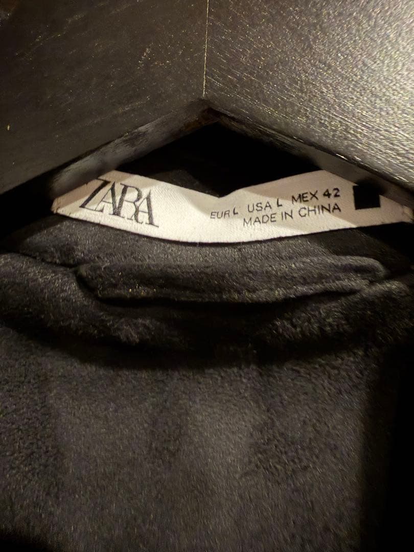 ZARA フェイクスウェードジャケット