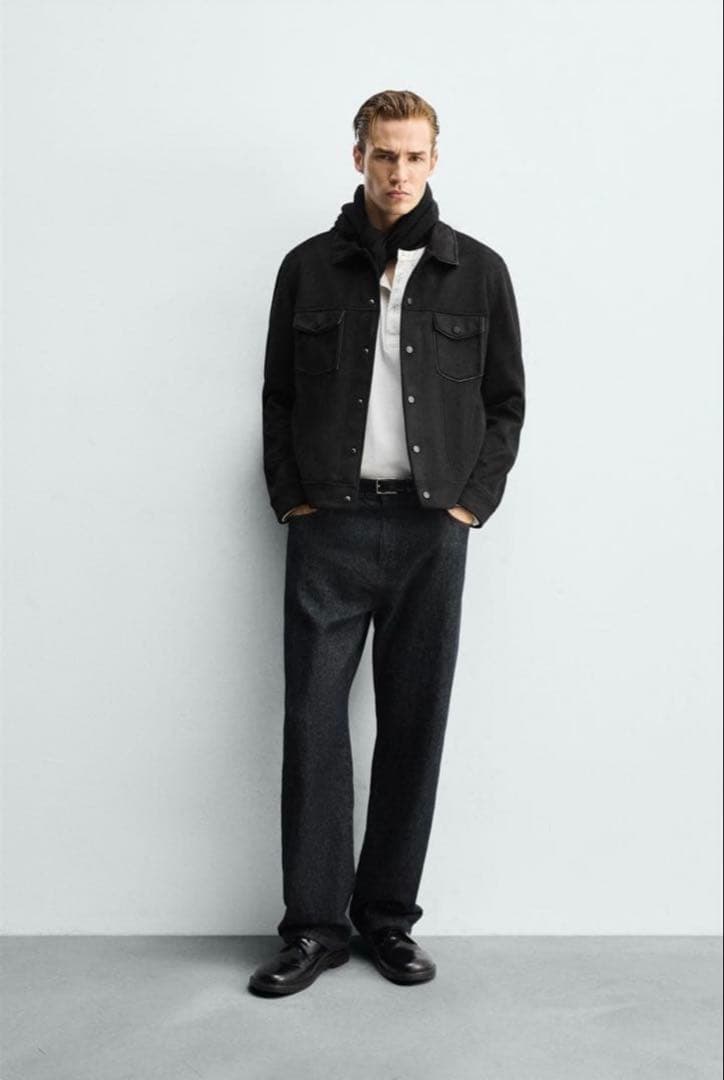 ZARA フェイクスウェードジャケット