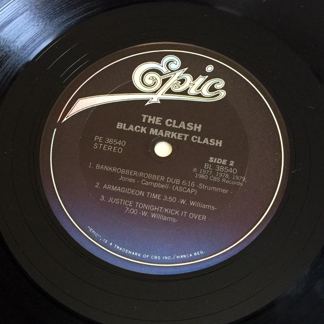 美盤LP / BLACK MARKET CLASH / COMBAT ROCK