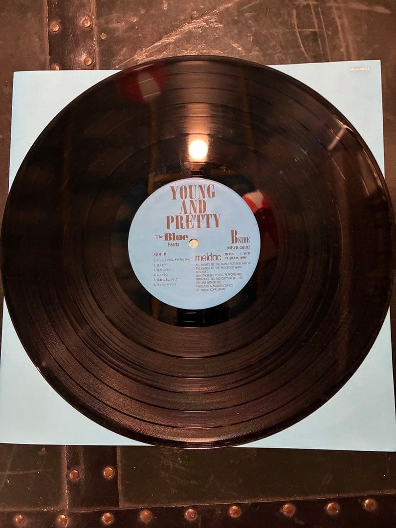 う*し様 ブルーハーツ YOUNG AND PRETTY アナログレコード