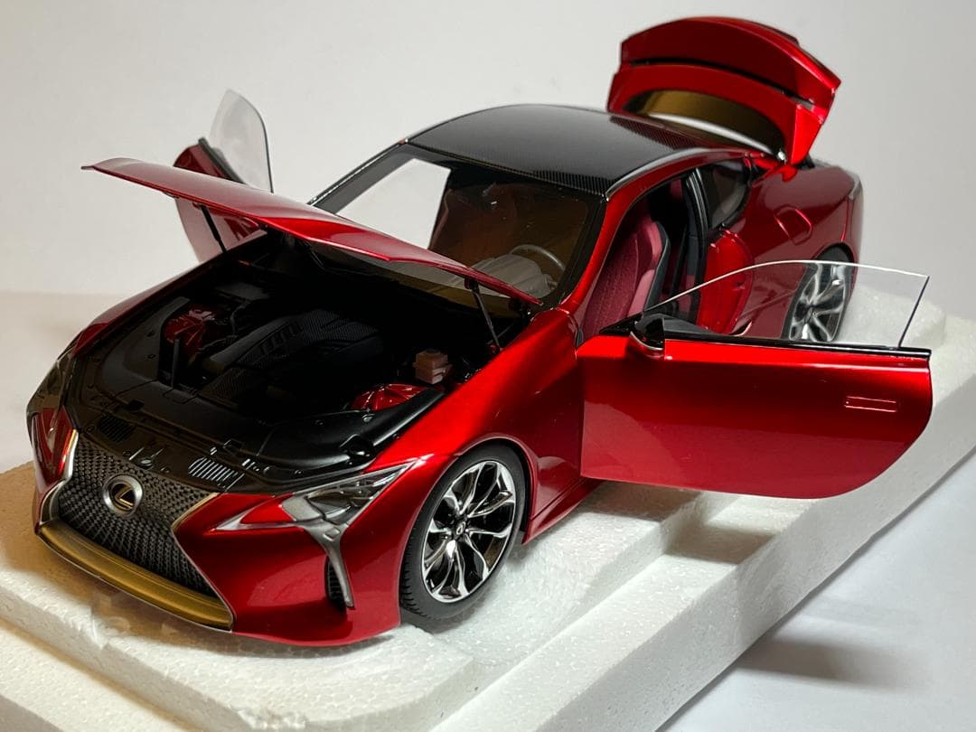 オートアート 78873 1/18 Lexus LC500 レッド 車体美品