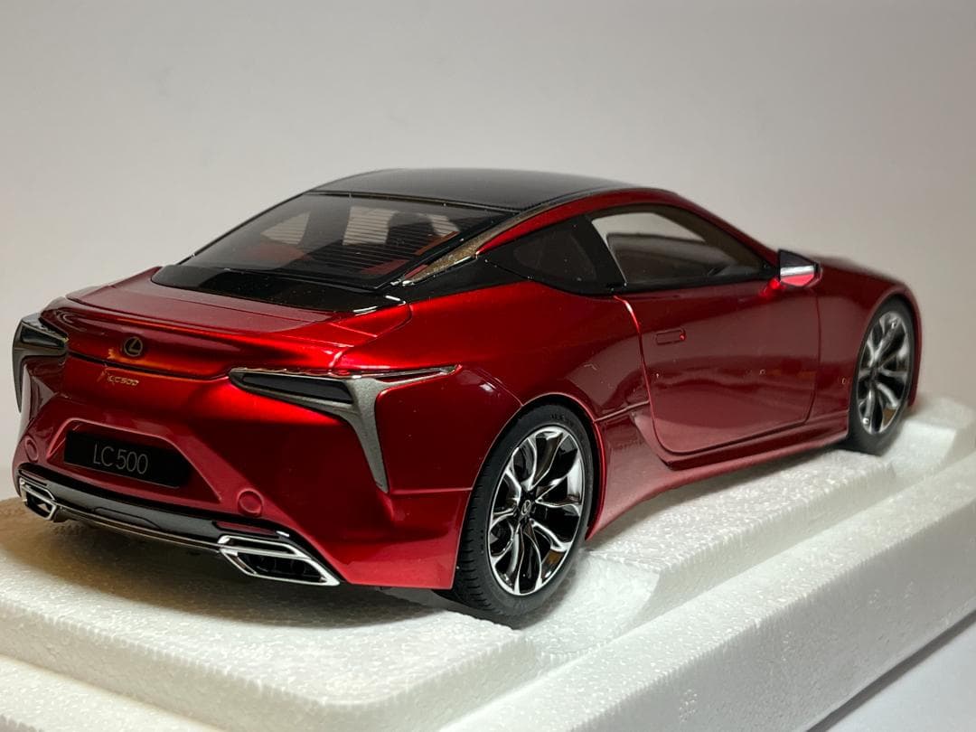オートアート 78873 1/18 Lexus LC500 レッド 車体美品