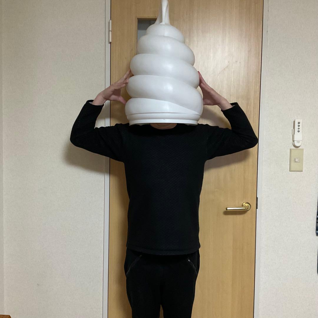 日世 ソフトクリーム 電飾看板 ライト オブジェ 店頭ディスプレイ 点灯確認済み