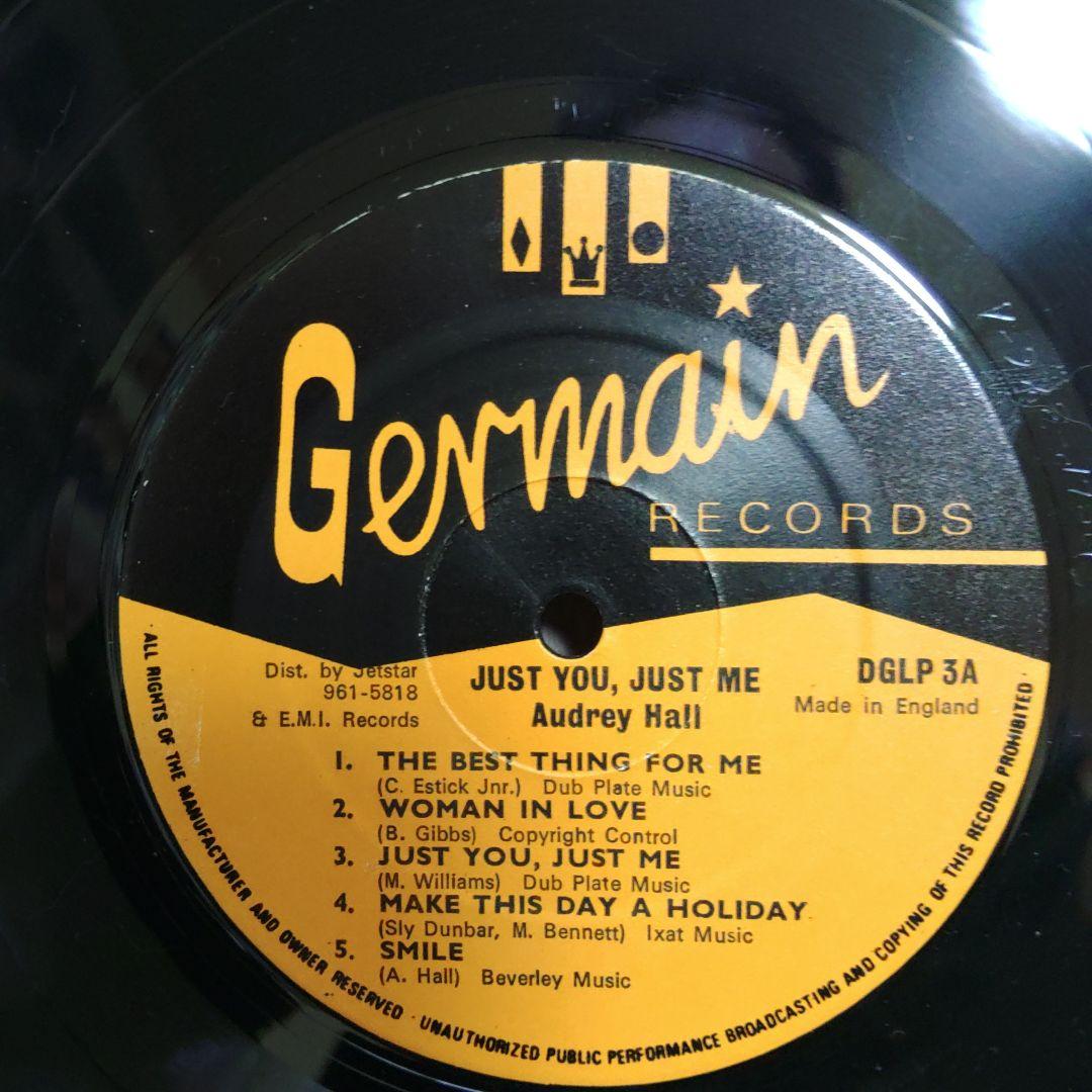 洋楽 AUDREY HALL JUST YOU JUST ME