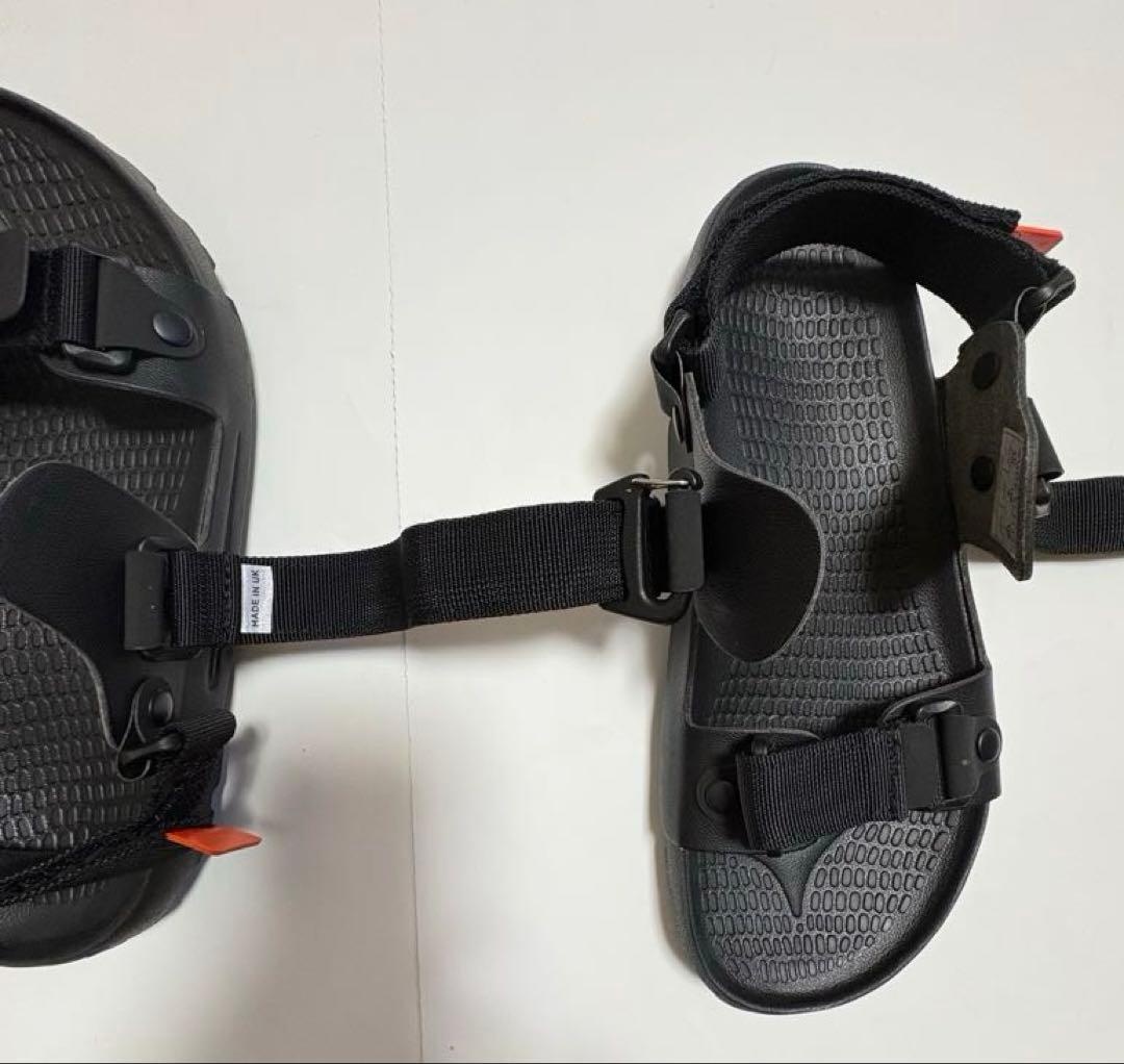 値下げQUOC×Restrap Sandal ブラックEU40